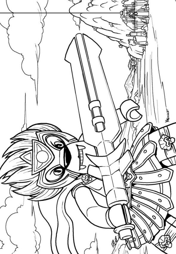 Kids-n-fun.com | 15 coloring pages of Lego Chima